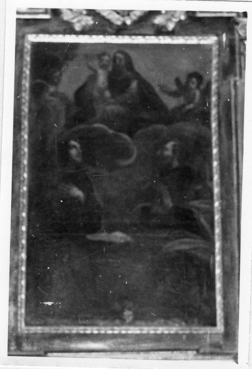 Madonna con Gesù Bambino, Sant'Antonio da Padova e San Rocco (dipinto) - ambito modenese (prima metà sec. XVII)