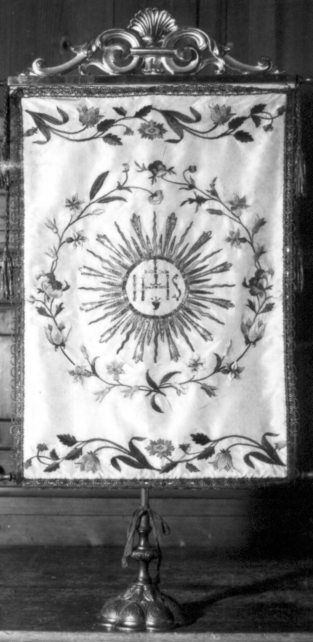 copriostensorio - manifattura italiana (secc. XIX/ XX)