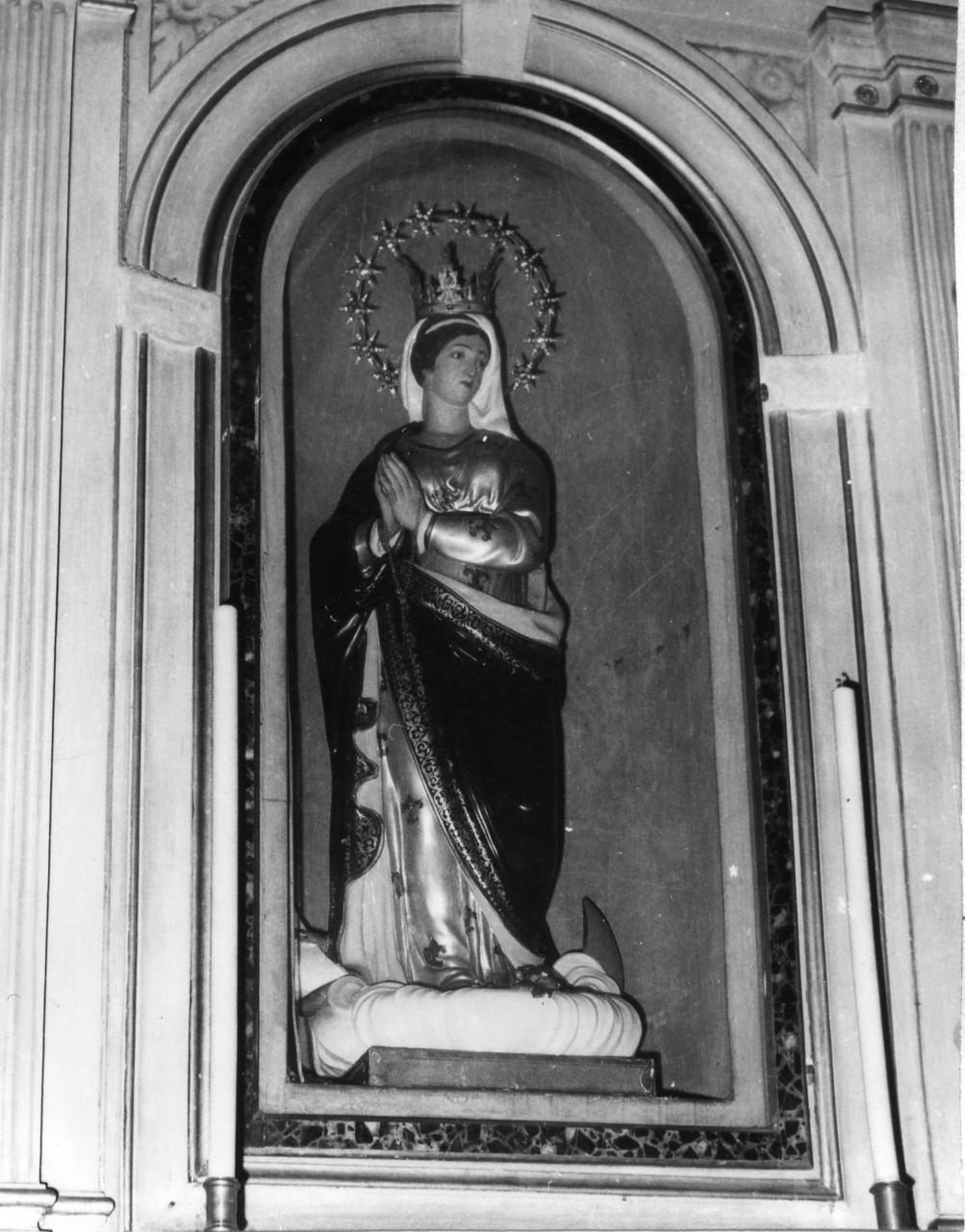 Madonna Immacolata (statua) di Ballanti Graziani Giovanni Battista (inizio sec. XIX)