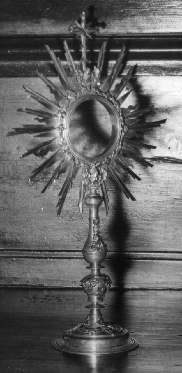 ostensorio - bottega modenese (primo quarto sec. XVIII)