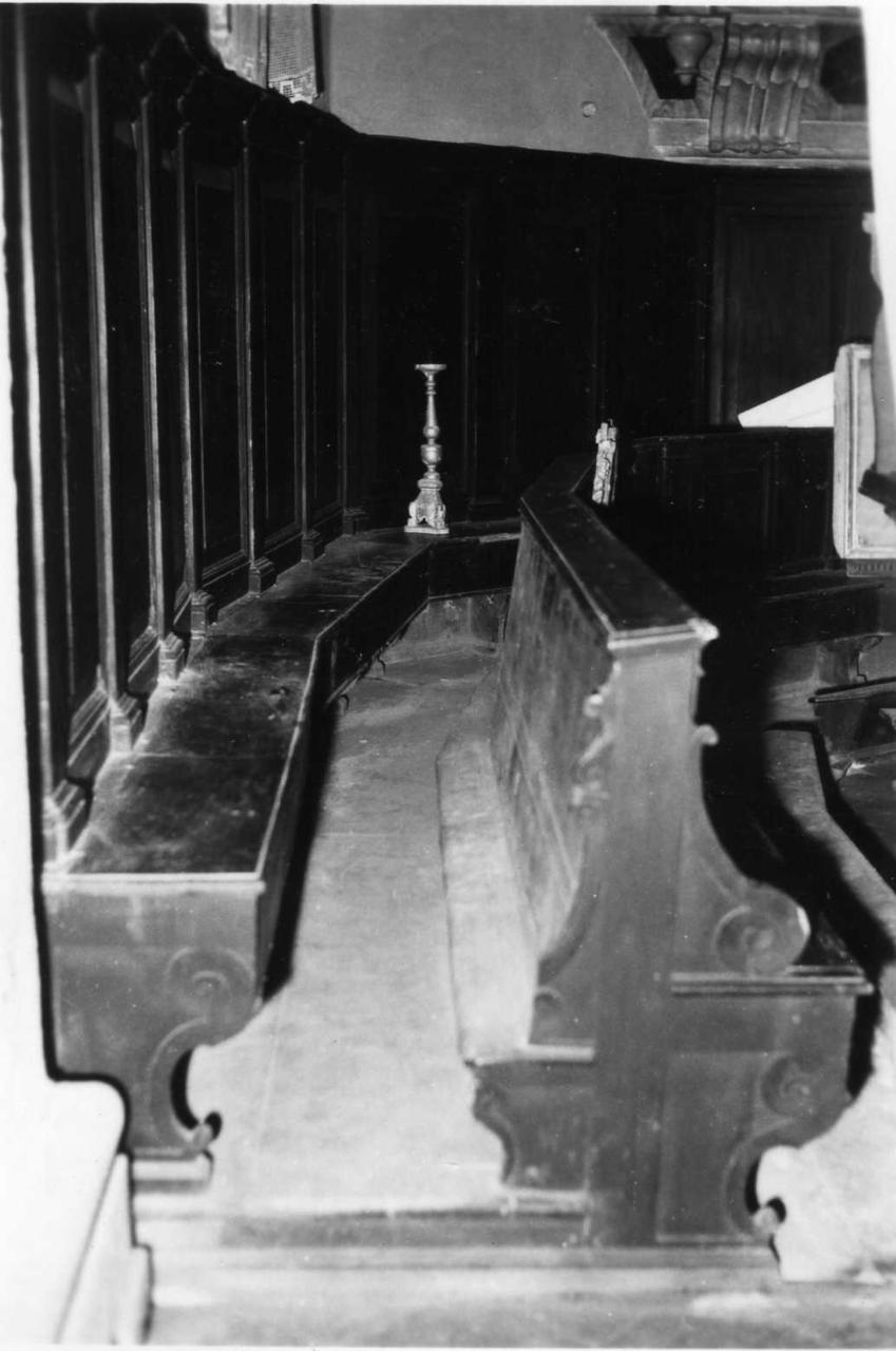 stalli del coro - bottega modenese (seconda metà sec. XVIII)