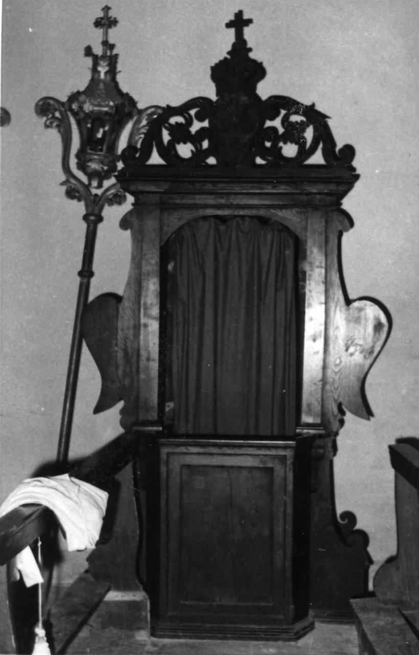 confessionale - bottega modenese (fine sec. XVIII)