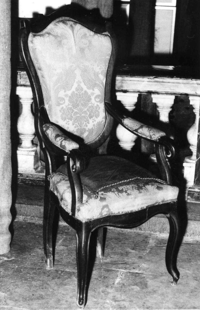 poltrona - bottega emiliana (seconda metà sec. XIX)