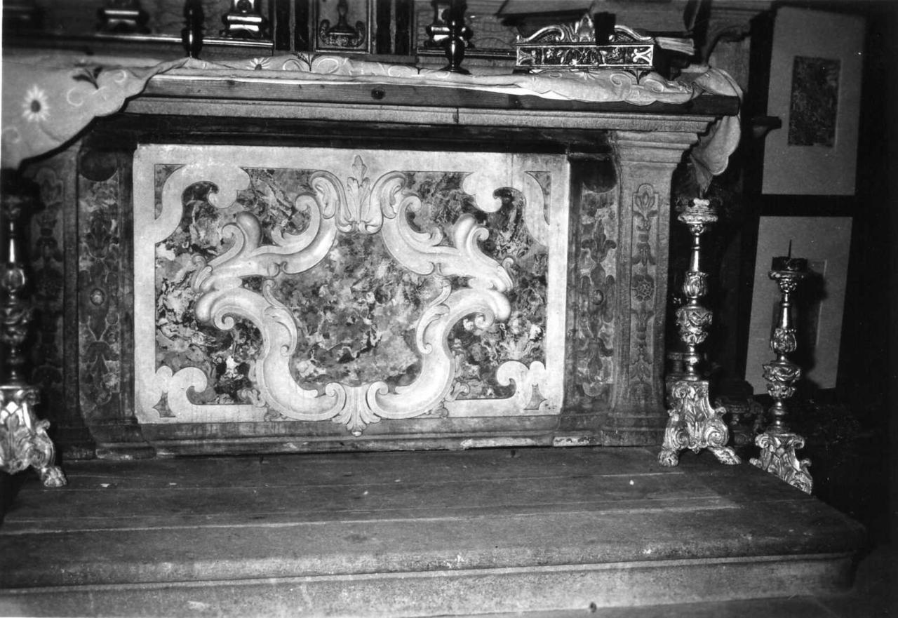 paliotto - bottega modenese (metà sec. XVIII)