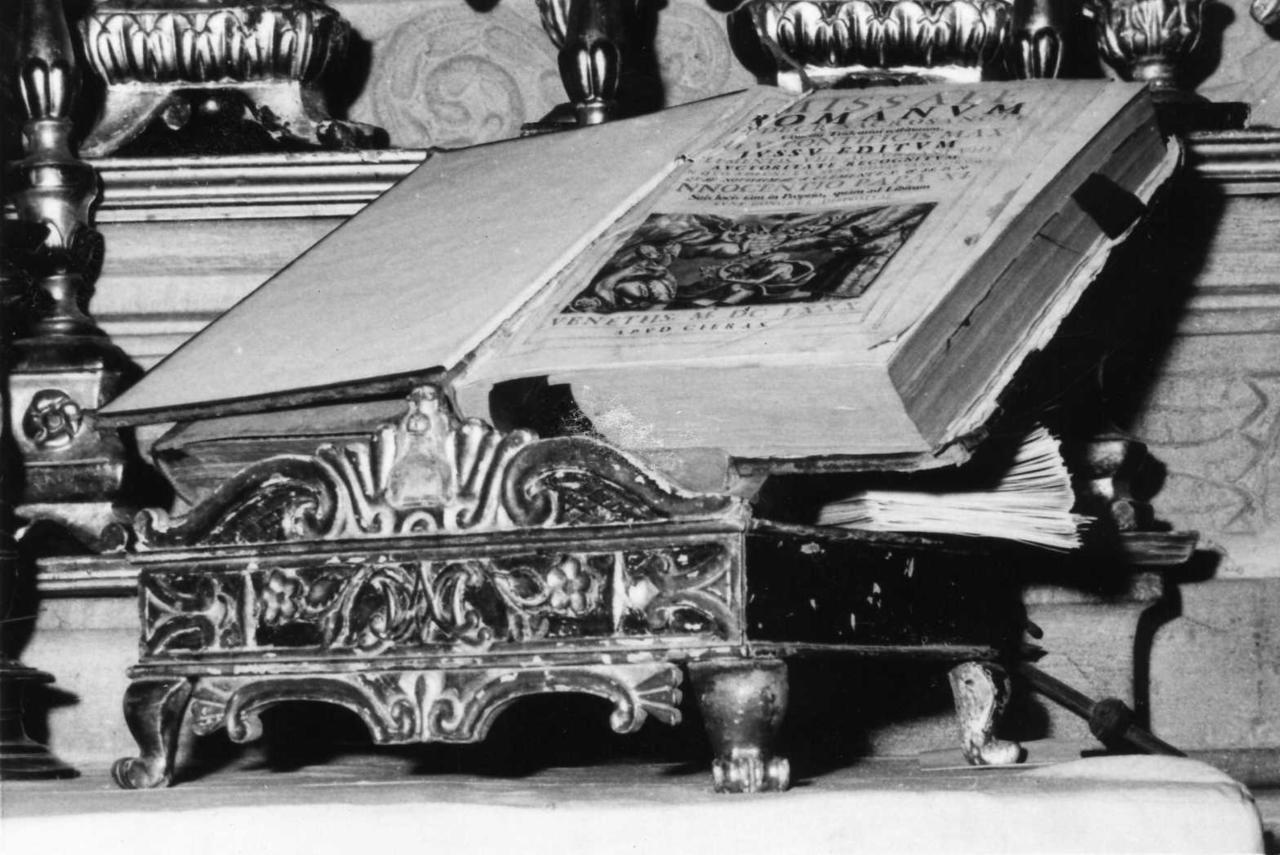 leggio d'altare - bottega emiliana (metà sec. XIX)