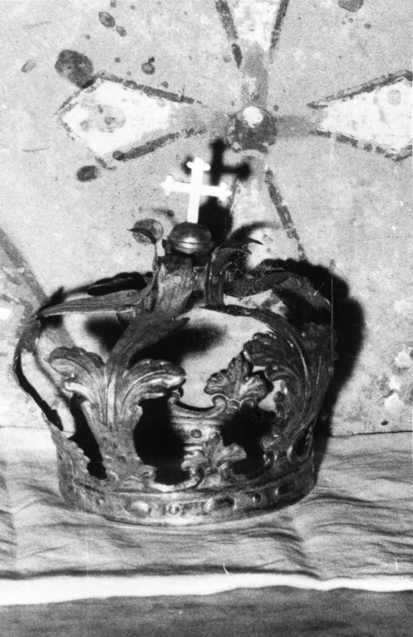 corona da statua - bottega emiliana (seconda metà sec. XVIII)