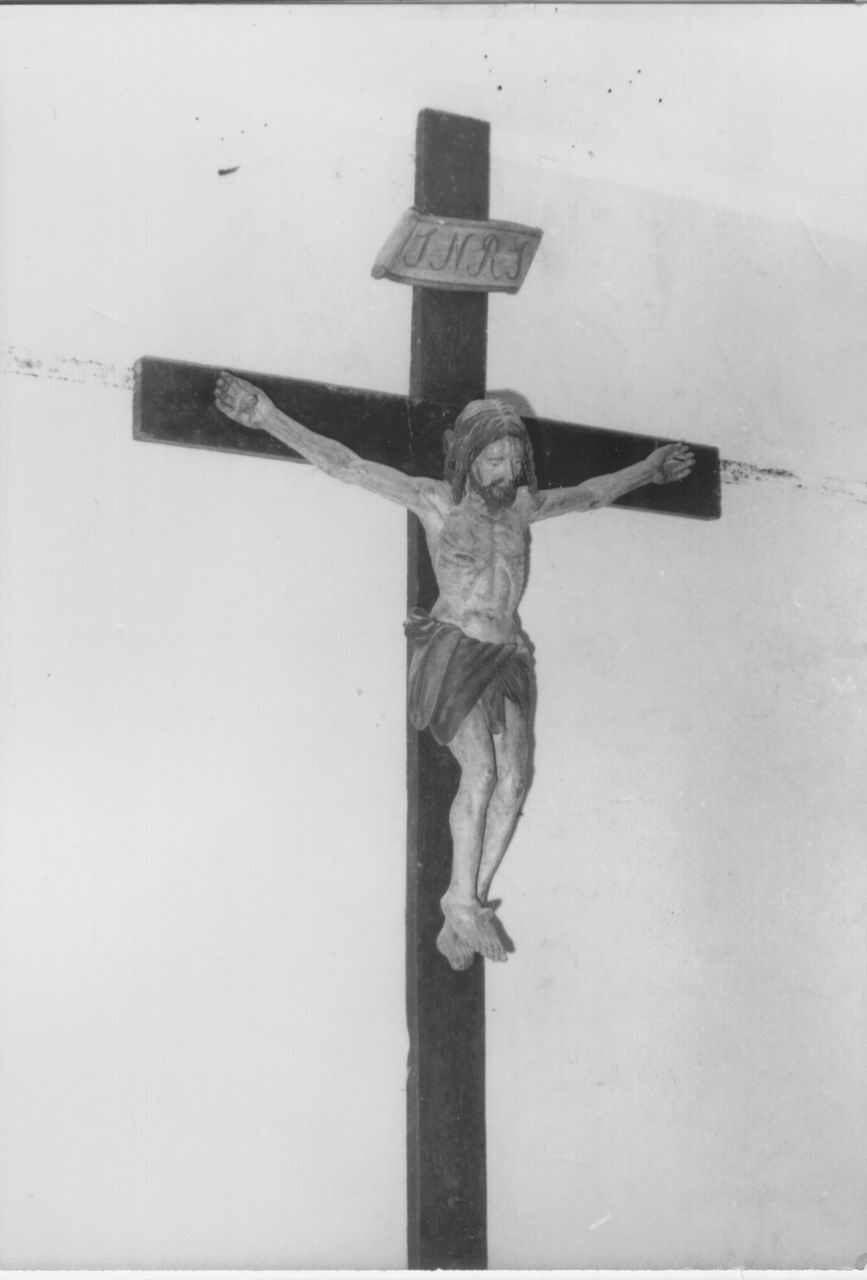 crocifisso - bottega emiliana (prima metà sec. XVI)