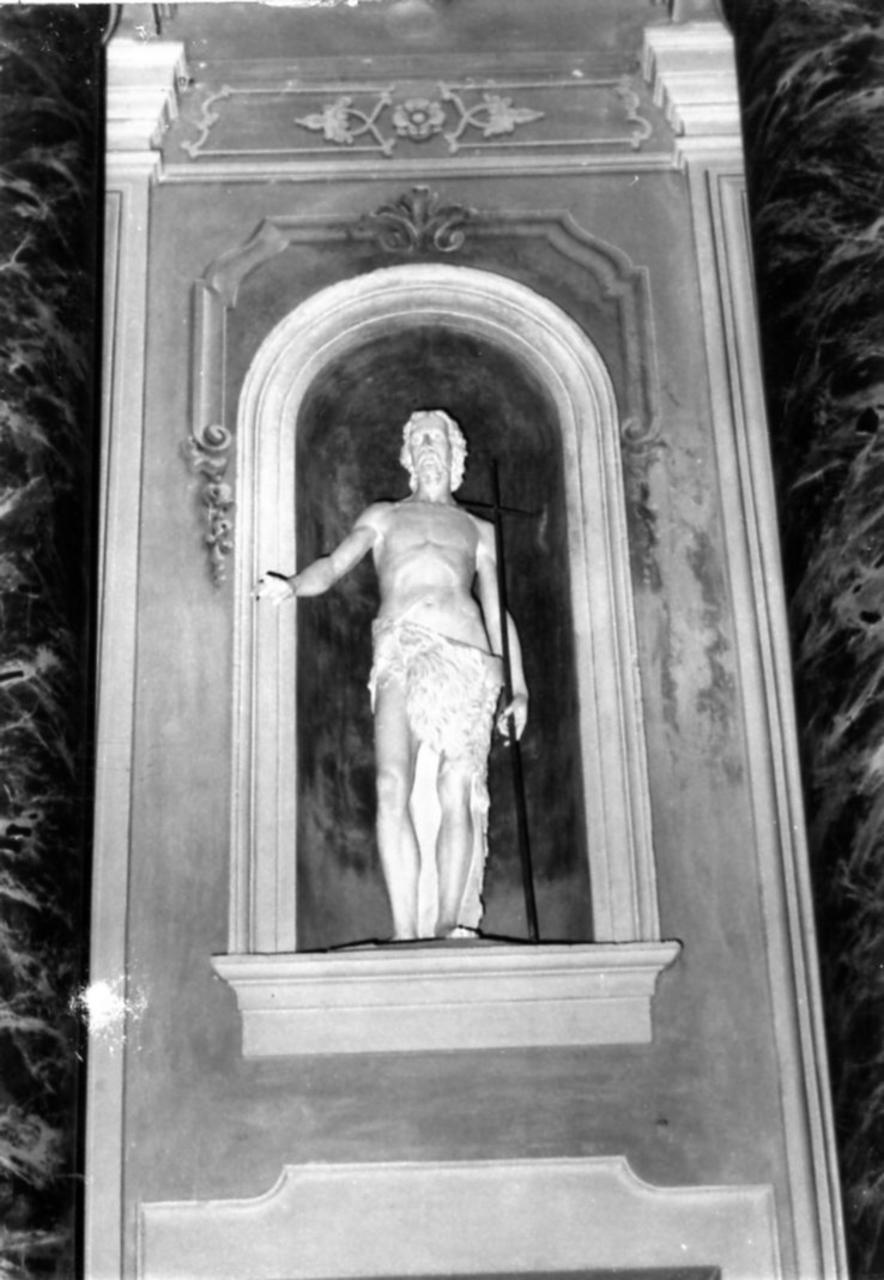 San Giovanni Battista (statua) di Malatesta Adeodato (prima metà sec. XIX)