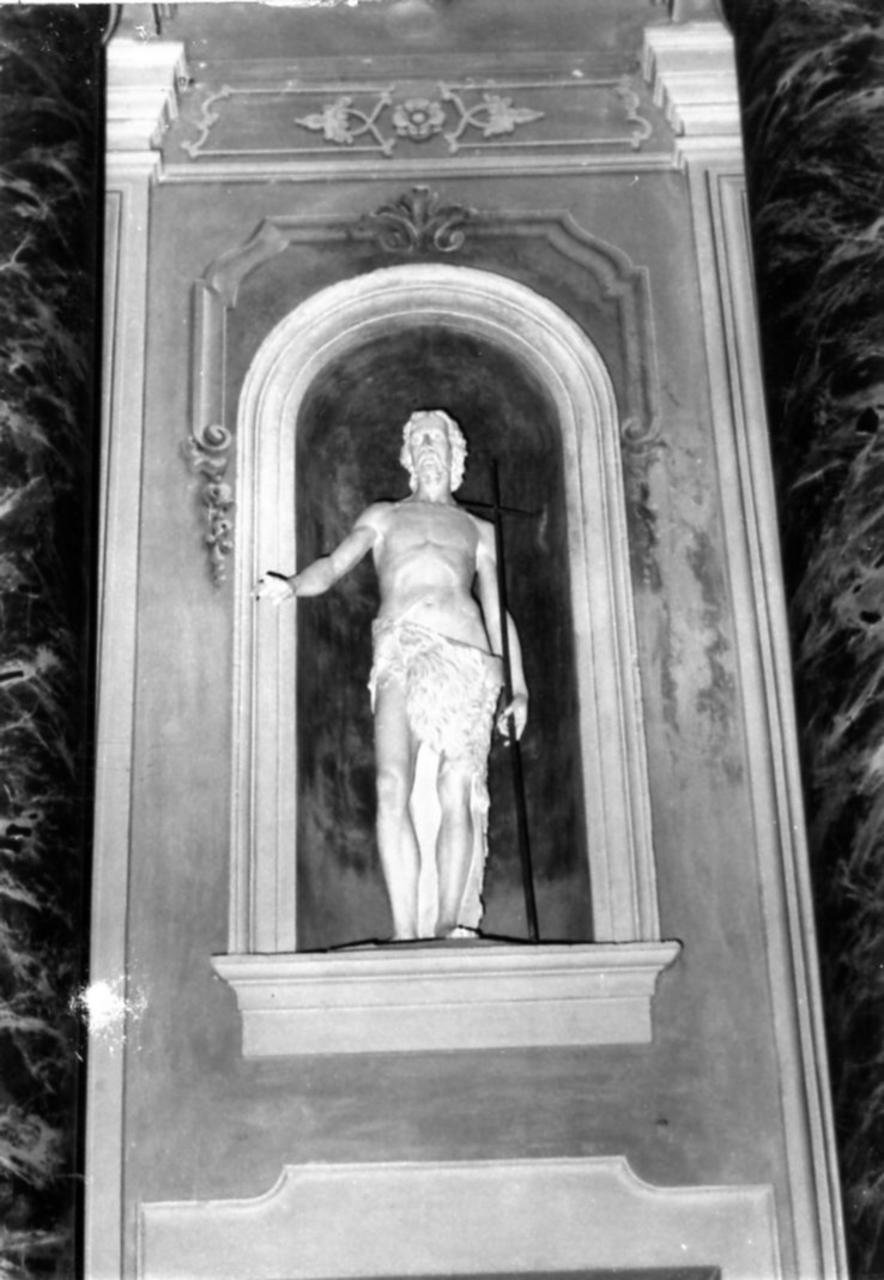 San Giovanni Battista (statua) di Malatesta Adeodato (prima metà sec. XIX)