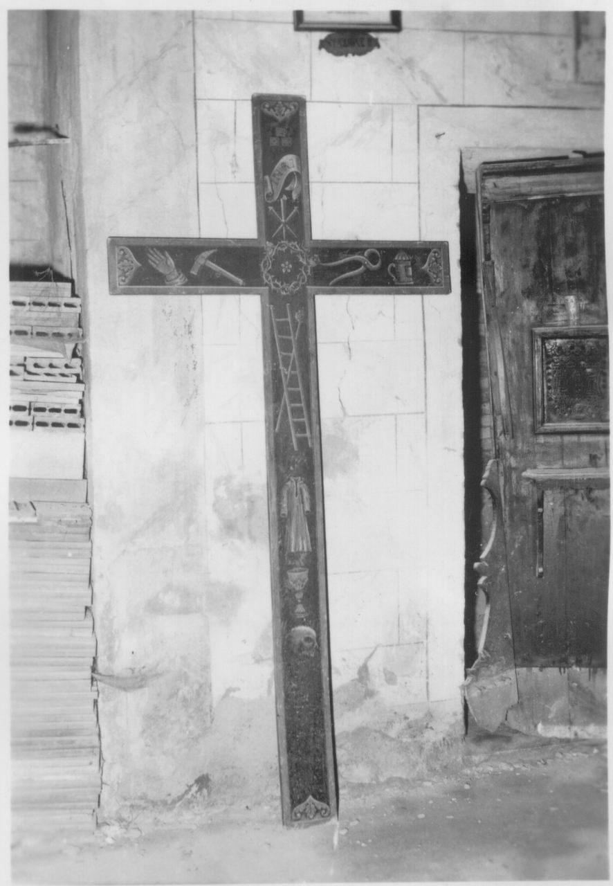 croce della Passione - bottega modenese (metà sec. XIX)