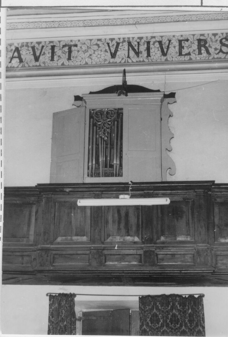 tribuna d'organo - bottega modenese (prima metà sec. XIX)