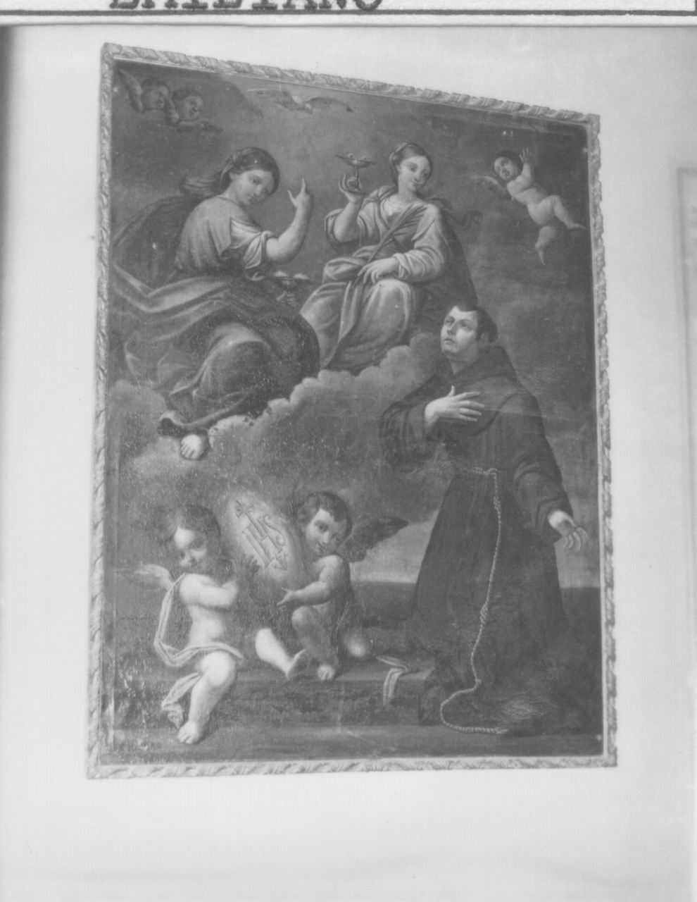 San Bernardino da Siena (dipinto) - ambito emiliano (inizio sec. XVIII)
