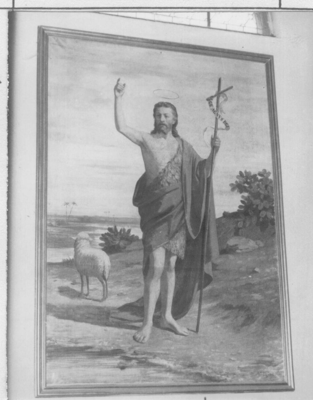 San Giovanni Battista (dipinto) di Bigoni Venceslao (fine sec. XIX)
