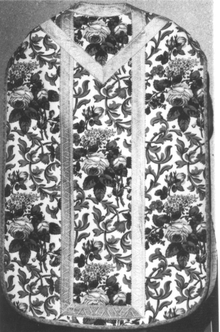 paramento liturgico - manifattura italiana (sec. XIX)