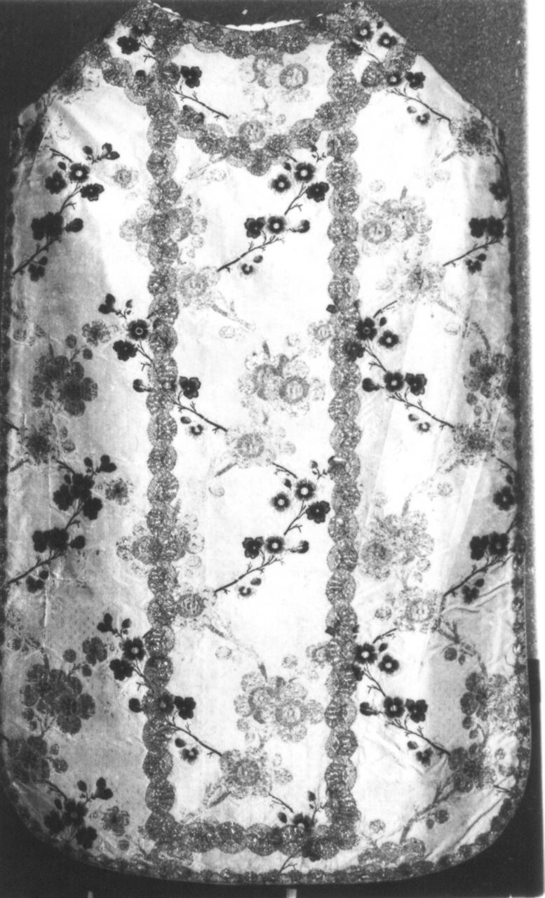 paramento liturgico - manifattura italiana (?), manifattura francese (?) (sec. XVIII)