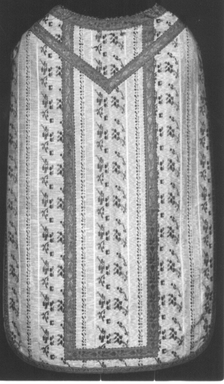 paramento liturgico - manifattura italiana (sec. XIX)