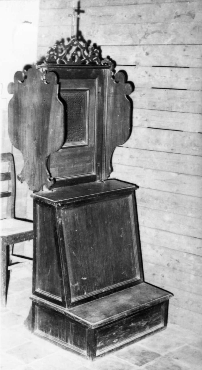 confessionale - bottega modenese (prima metà sec. XVIII)