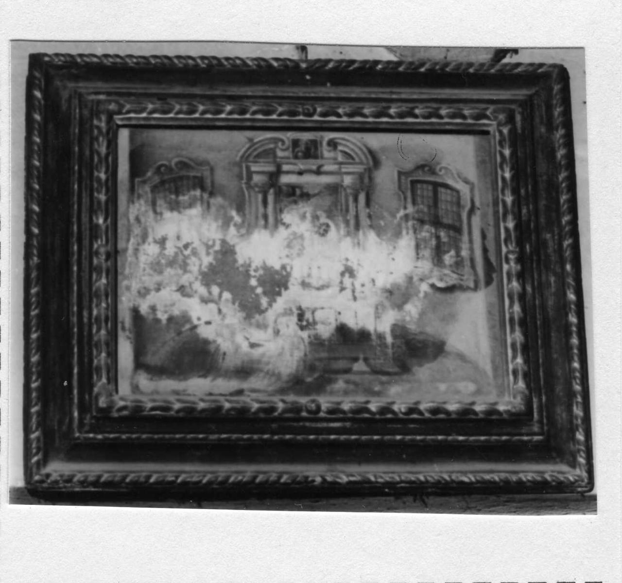 Interno della chiesa della SS. Annunziata di Formigine (dipinto) - ambito modenese (seconda metà sec. XVIII)