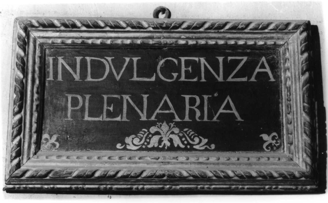 tabella - bottega modenese (seconda metà sec. XVII)