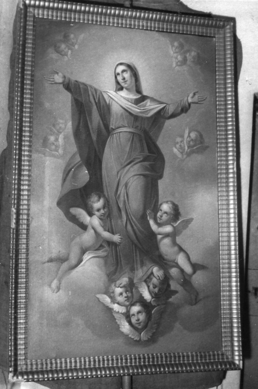 stendardo processionale di Manzini Luigi (prima metà sec. XIX)