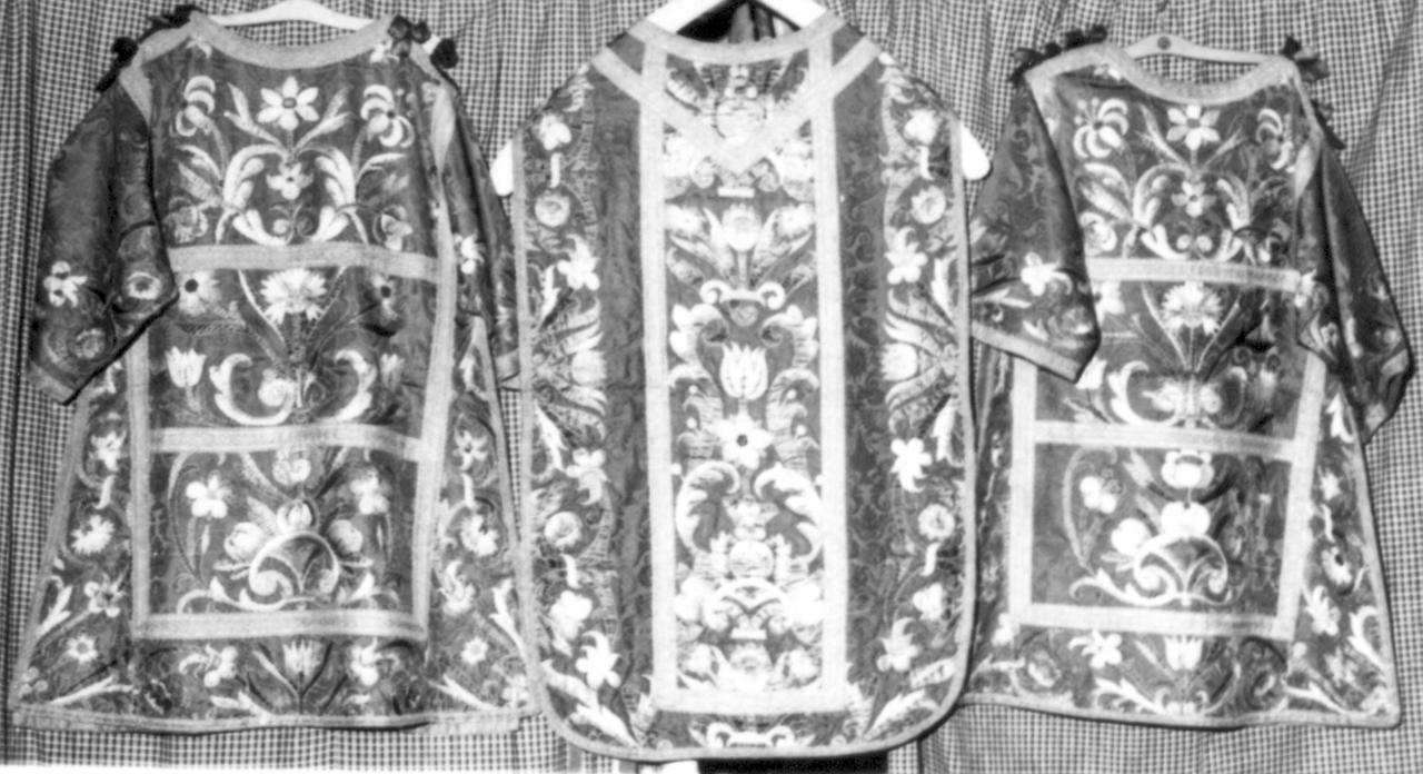 paramento liturgico - manifattura italiana (sec. XVII)