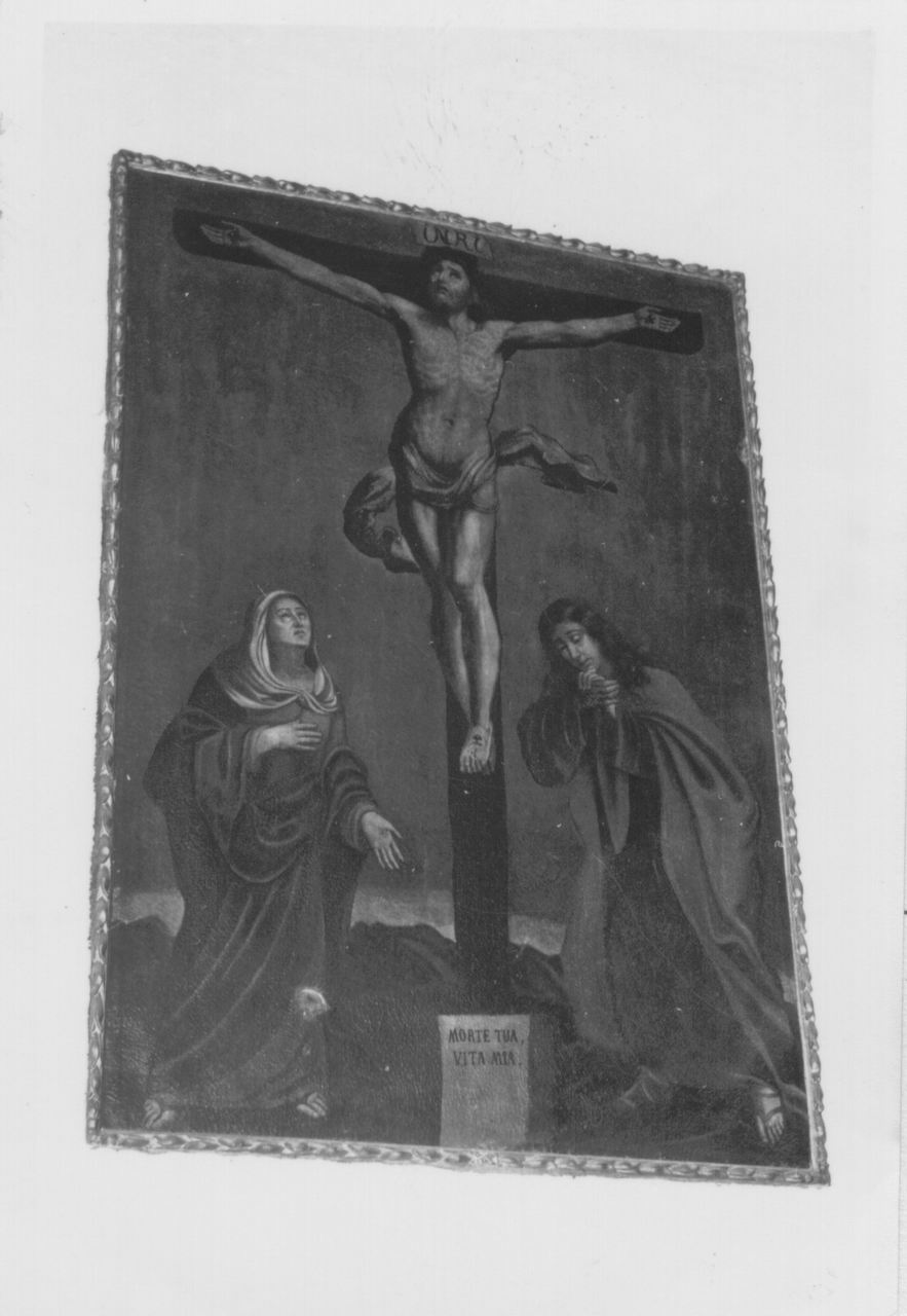 crocifissione (dipinto) di Pisa Pietro (primo quarto sec. XVIII)