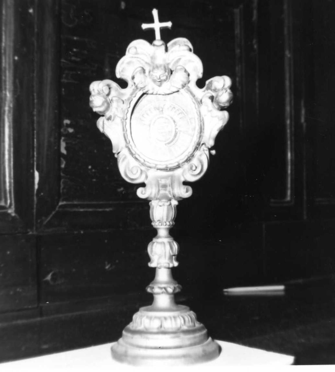 reliquiario - a ostensorio - bottega emiliana (seconda metà sec. XVII)