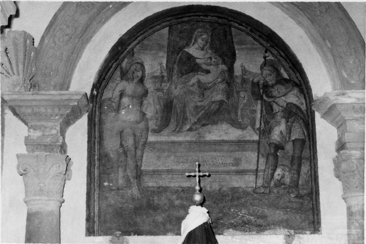 Madonna con Bambino e Santi (dipinto) - ambito modenese (prima metà sec. XVI)