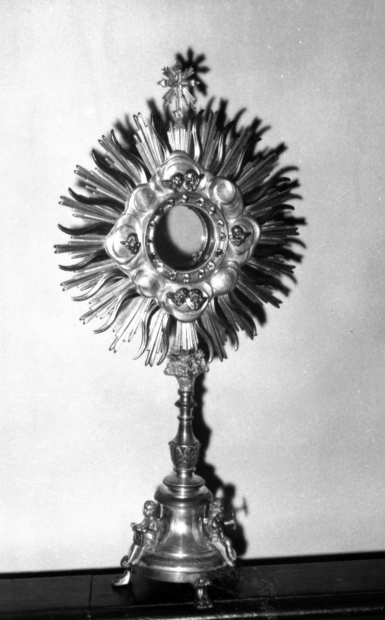 ostensorio - bottega emiliana (sec. XX)