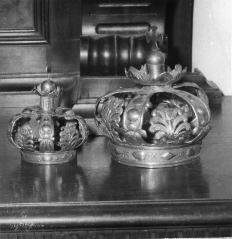 corona, serie - bottega emiliana (prima metà sec. XIX)