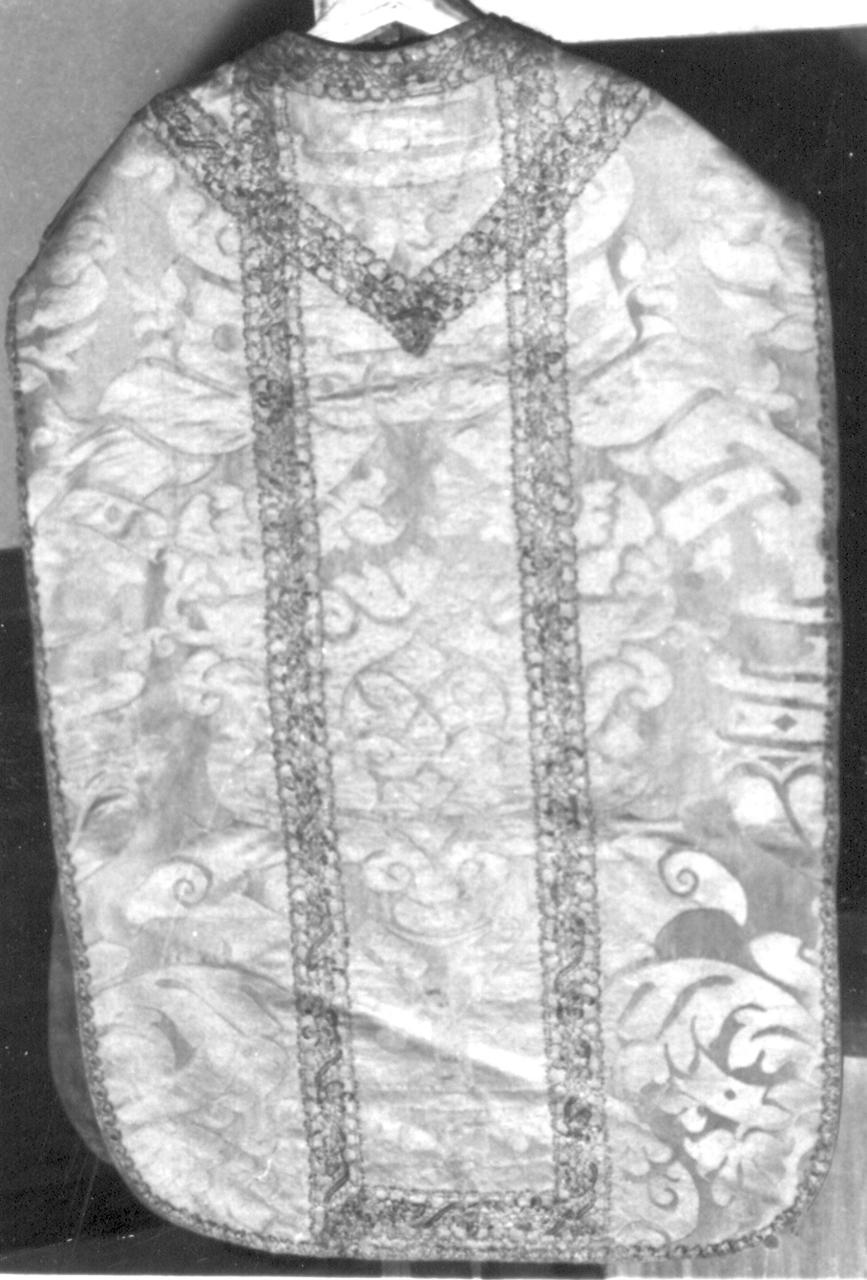 paramento liturgico - manifattura italiana (prima metà sec. XVII)