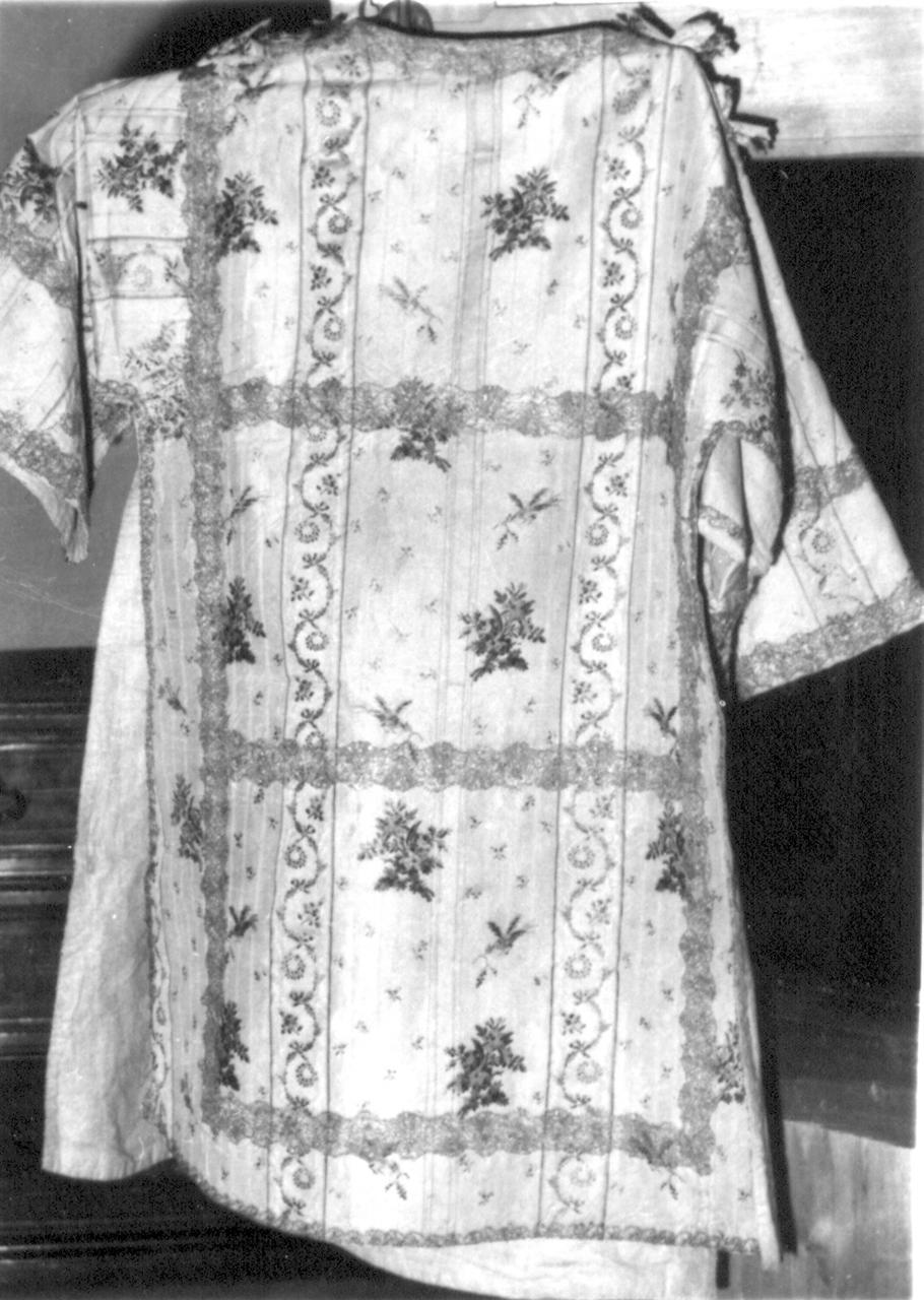 tunicella, serie - manifattura italiana (?), manifattura francese (?) (sec. XVIII)