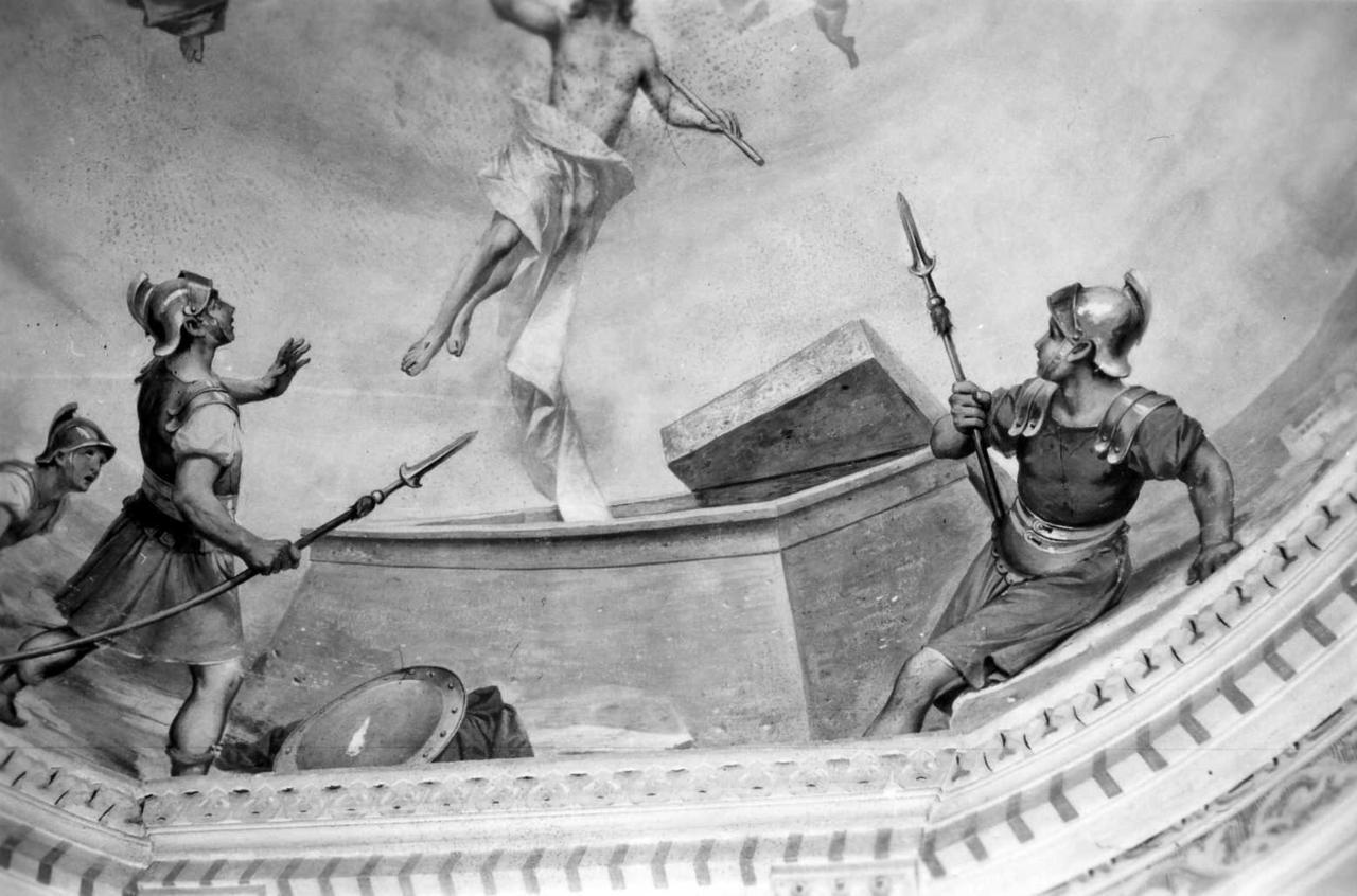 resurrezione di Cristo (dipinto) di Forti Fermo (seconda metà sec. XIX)