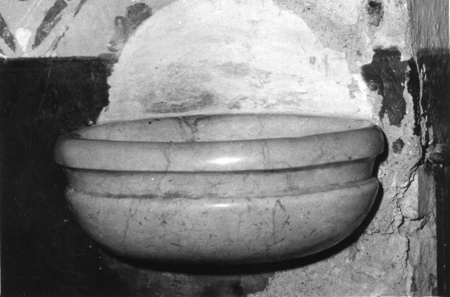 acquasantiera - bottega modenese (inizio sec. XIX)