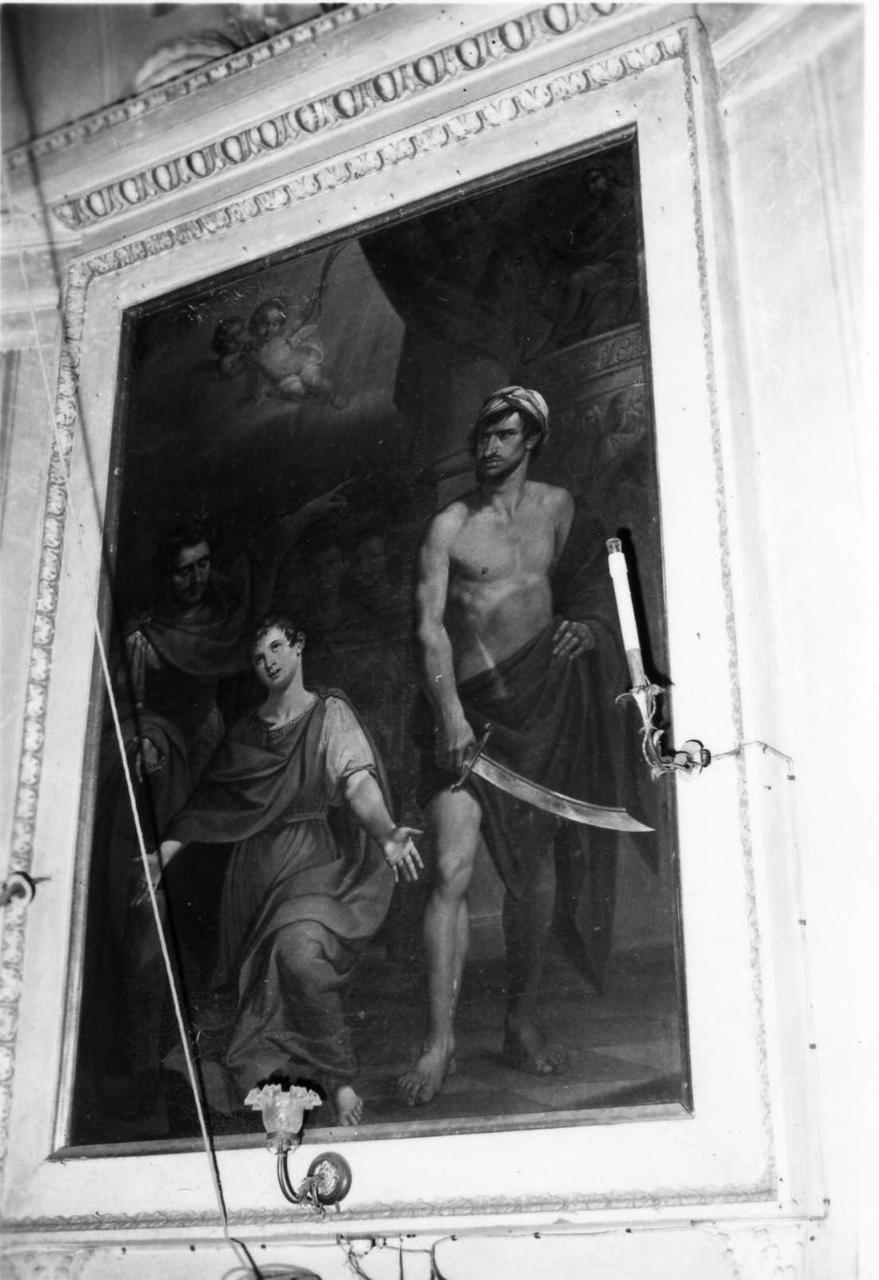 martirio di San Pancrazio (dipinto) di Manzini Luigi (prima metà sec. XIX)