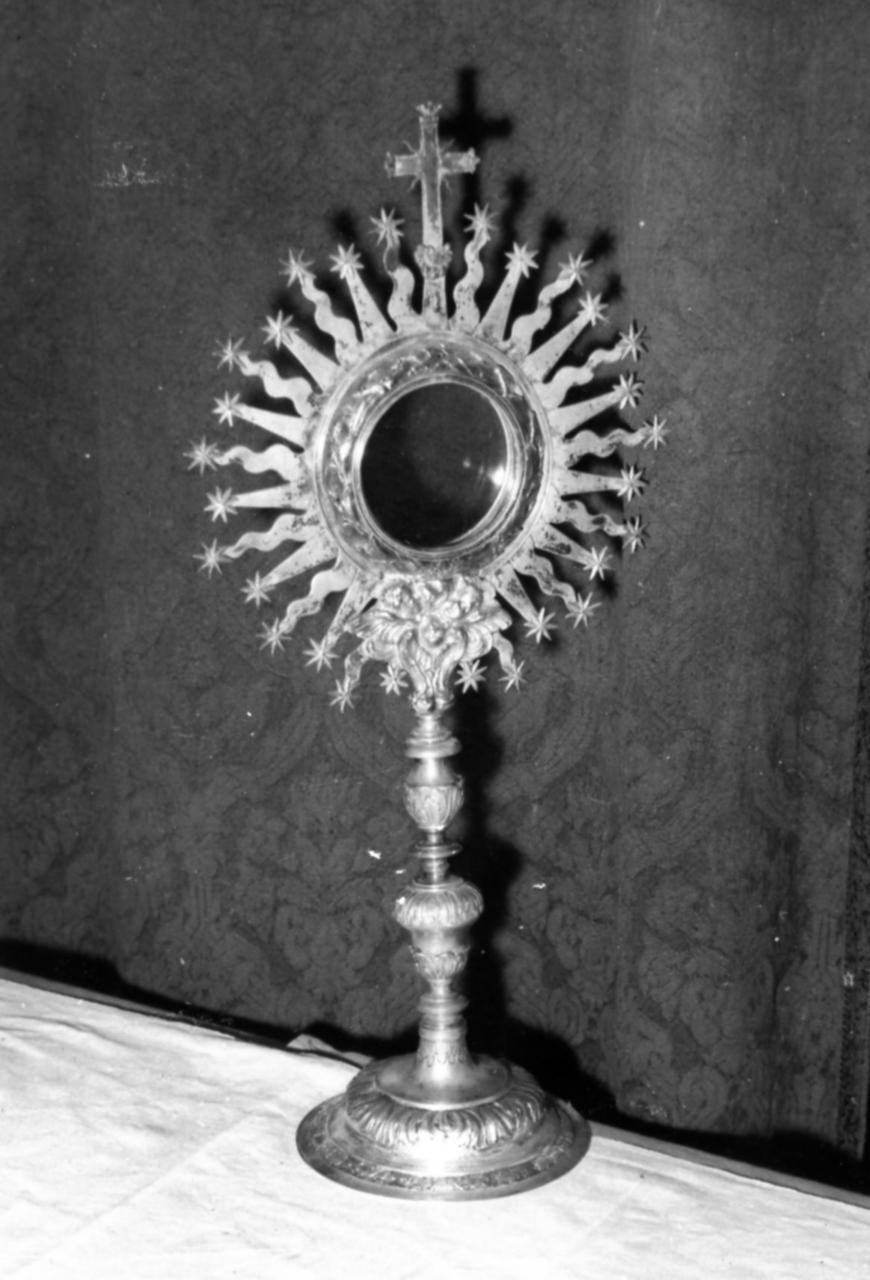 ostensorio - bottega emiliana (seconda metà sec. XVIII)