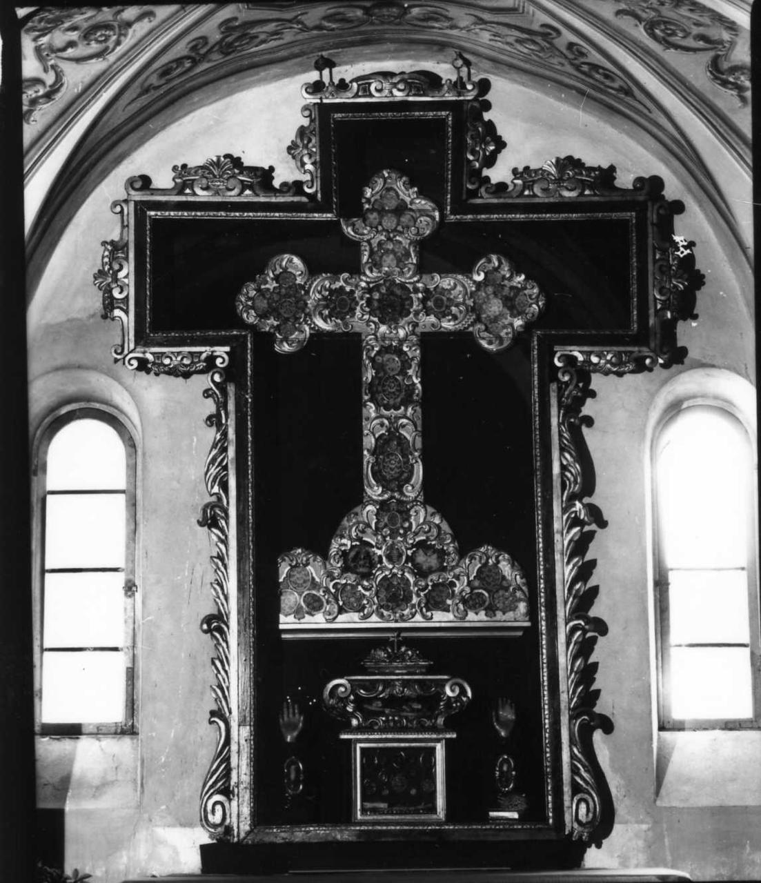 vetrina per reliquie - bottega emiliana (sec. XVII)