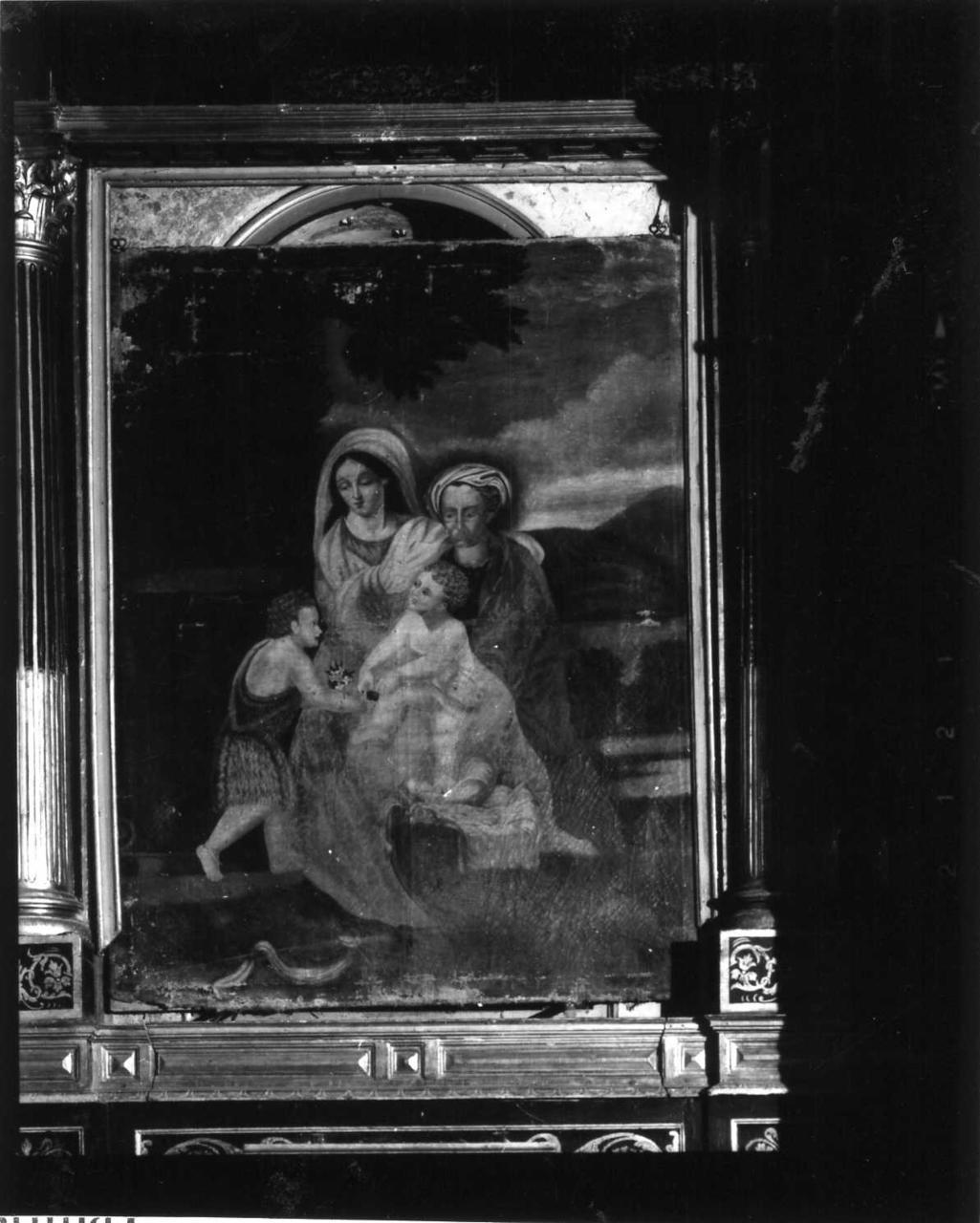 Sant'Anna con la Madonna e Gesù Bambino (dipinto) - ambito emiliano (metà sec. XVIII)