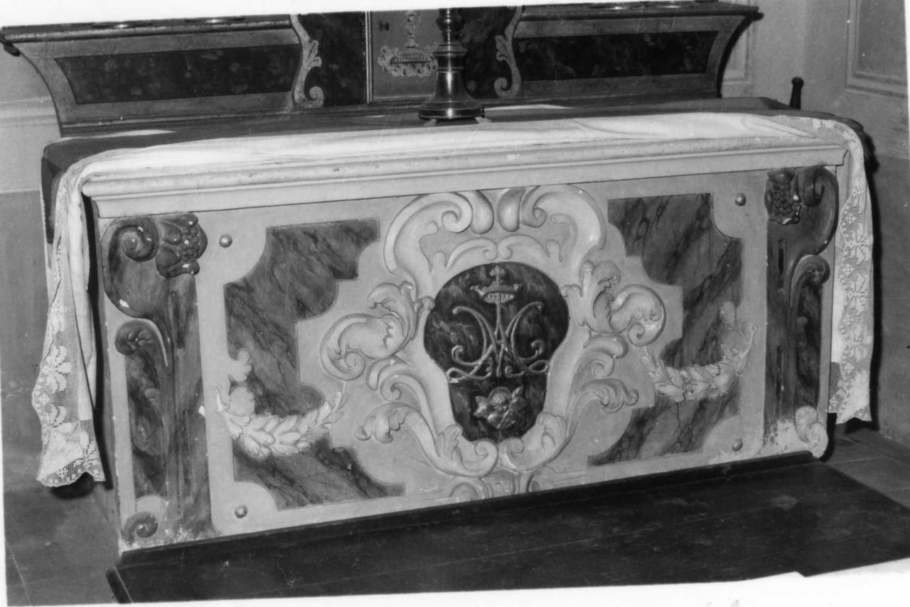 paliotto, serie - bottega modenese (seconda metà sec. XVIII)