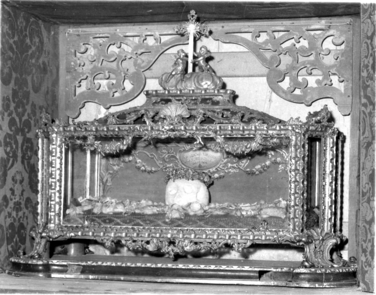 reliquiario di Sartori Marco Antonio (sec. XVIII)