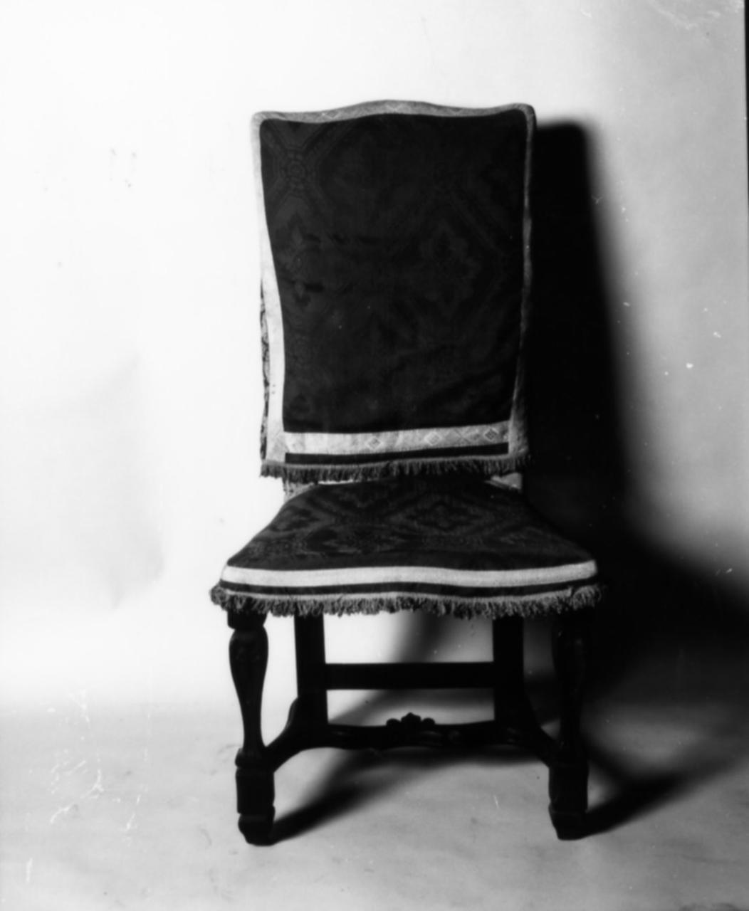 sedia, serie - bottega emiliana (prima metà sec. XVIII)