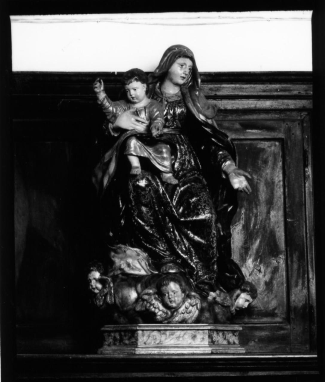 Madonna del Carmelo (statua) di Dardi Carlo (sec. XVIII)