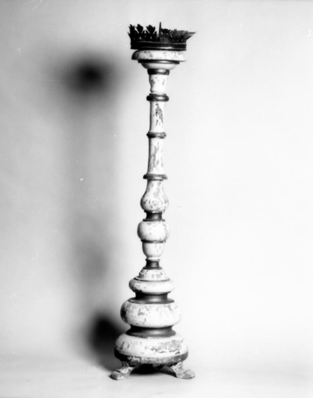 torciera - bottega emiliana (seconda metà sec. XIX)