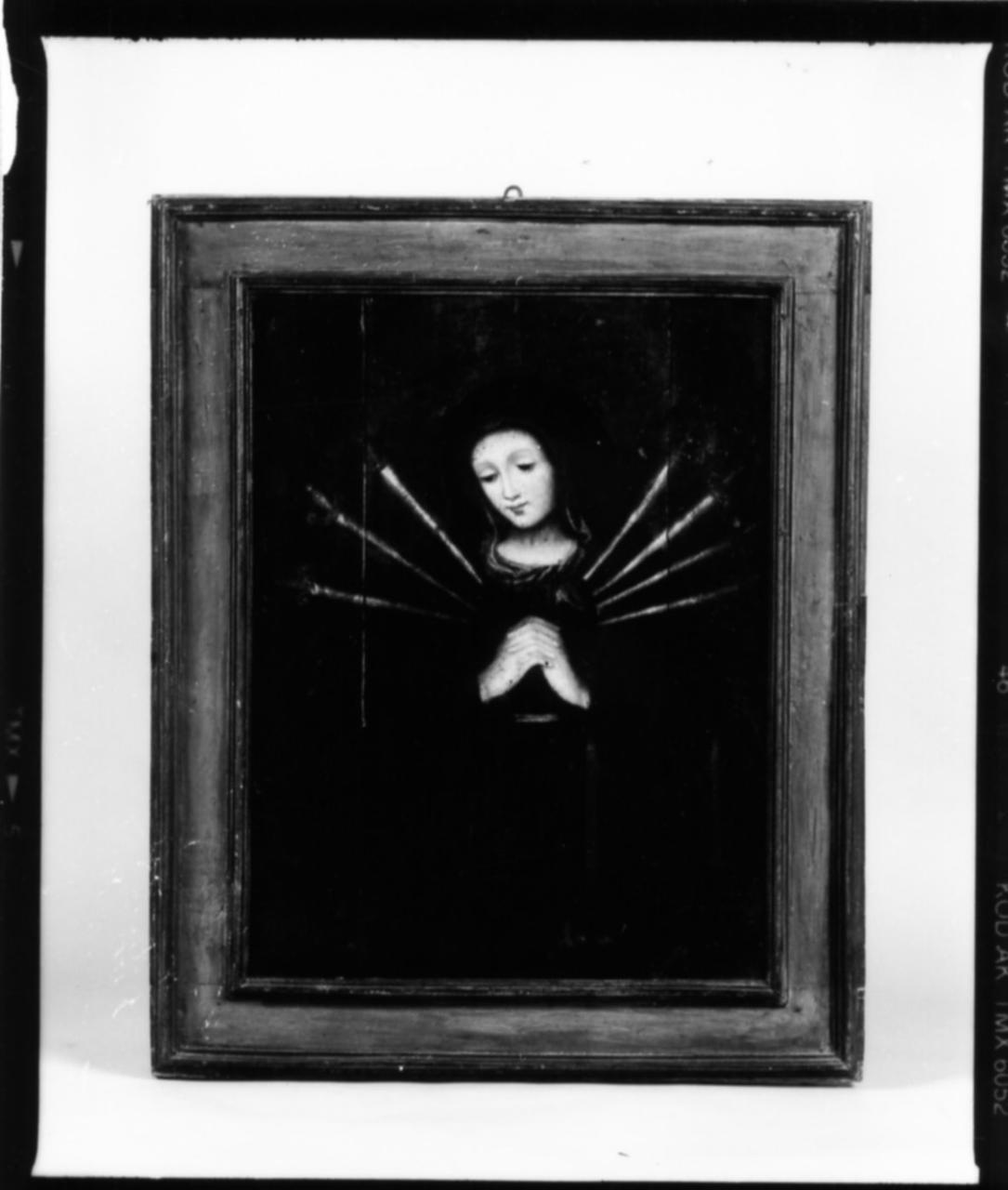 Madonna trafitta da sette spade (dipinto) - ambito emiliano (sec. XVII)