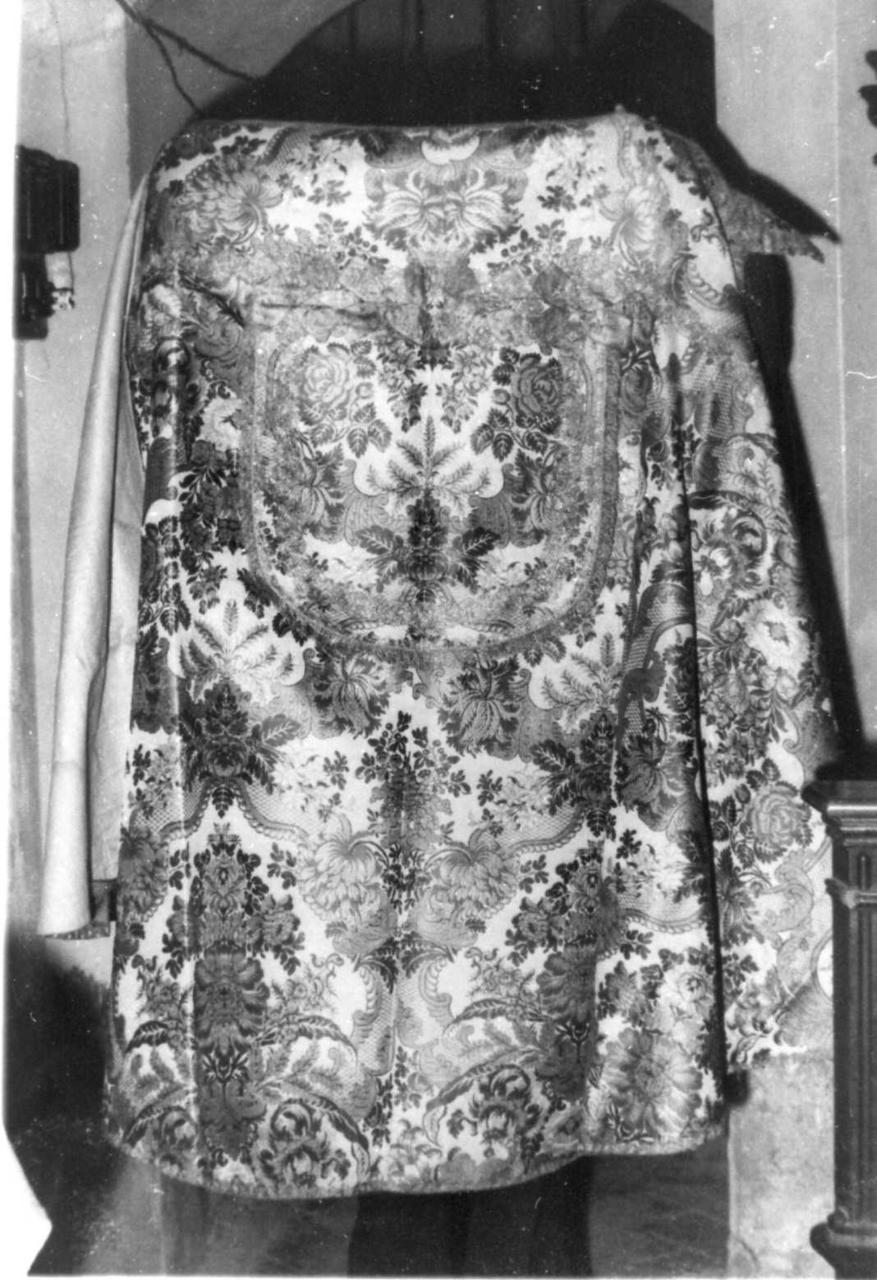 paramento liturgico, insieme - manifattura italiana (fine/inizio secc. XVII/ XVIII)