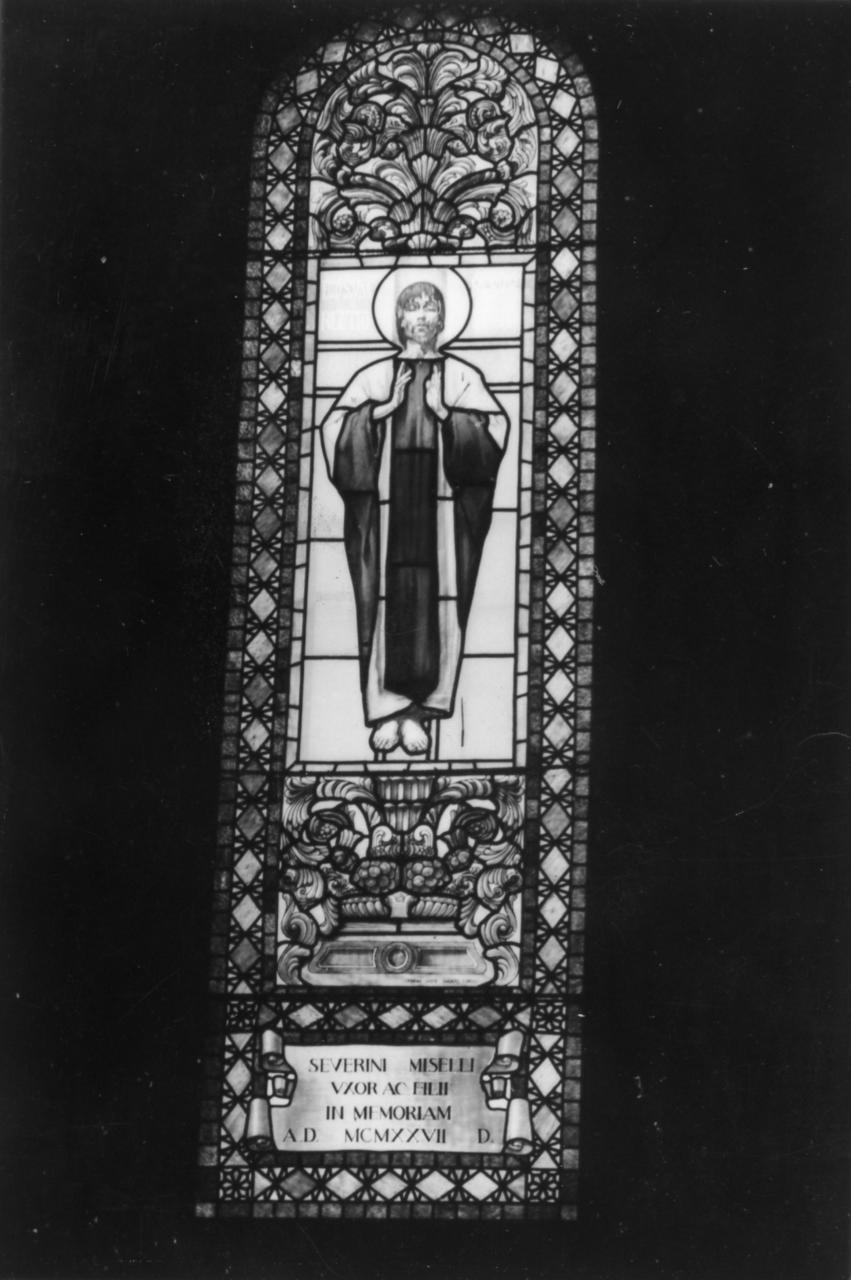 Cristo (vetrata) - bottega torinese (sec. XX)