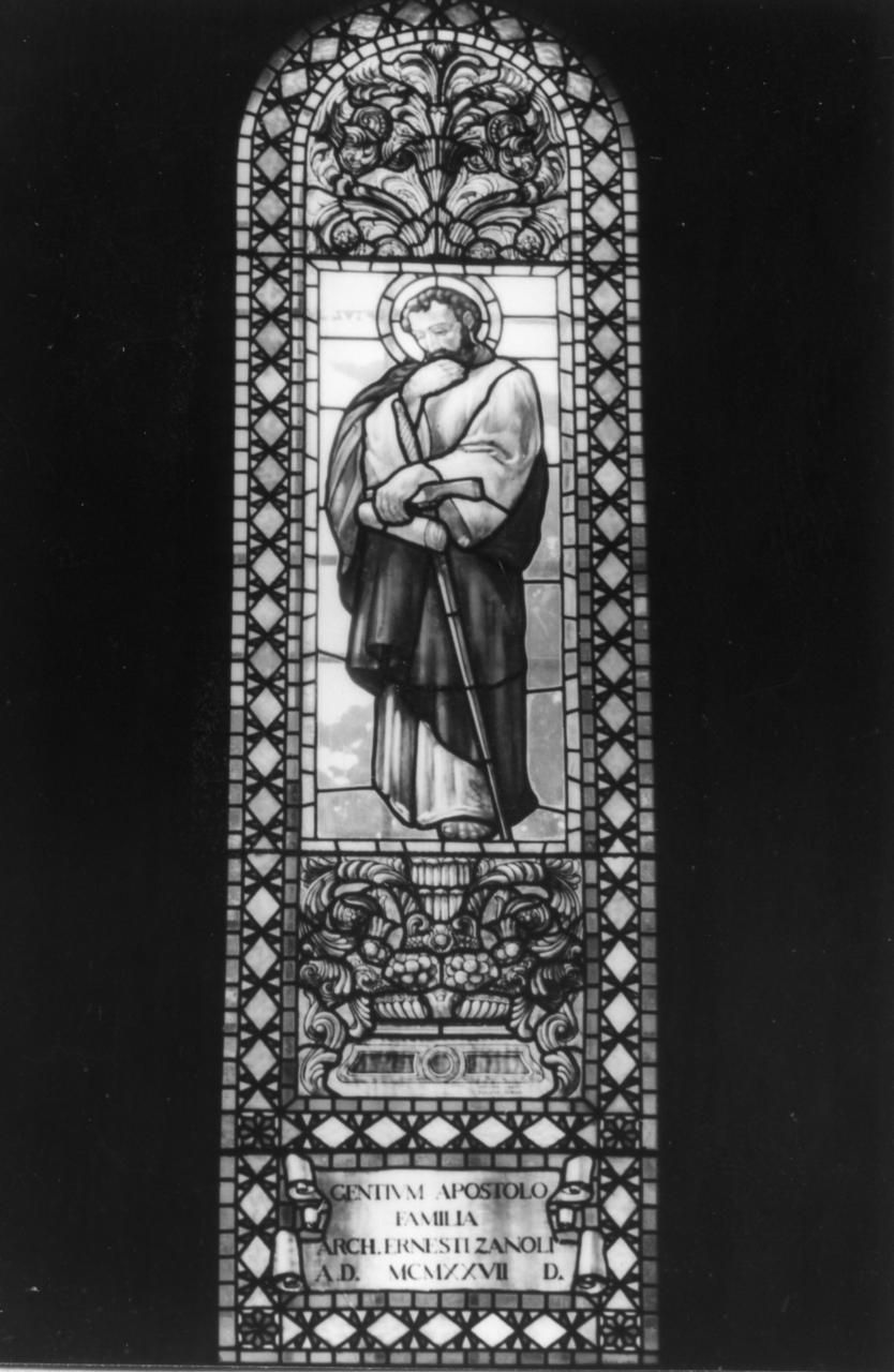 San Paolo Apostolo (vetrata) - bottega torinese (sec. XX)