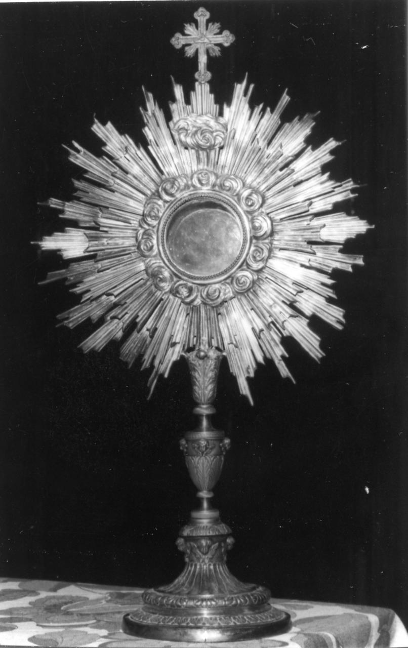 ostensorio - bottega modenese (prima metà sec. XIX)