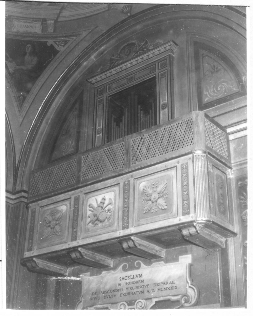 cantoria, serie di Veratti Adriano (sec. XIX)