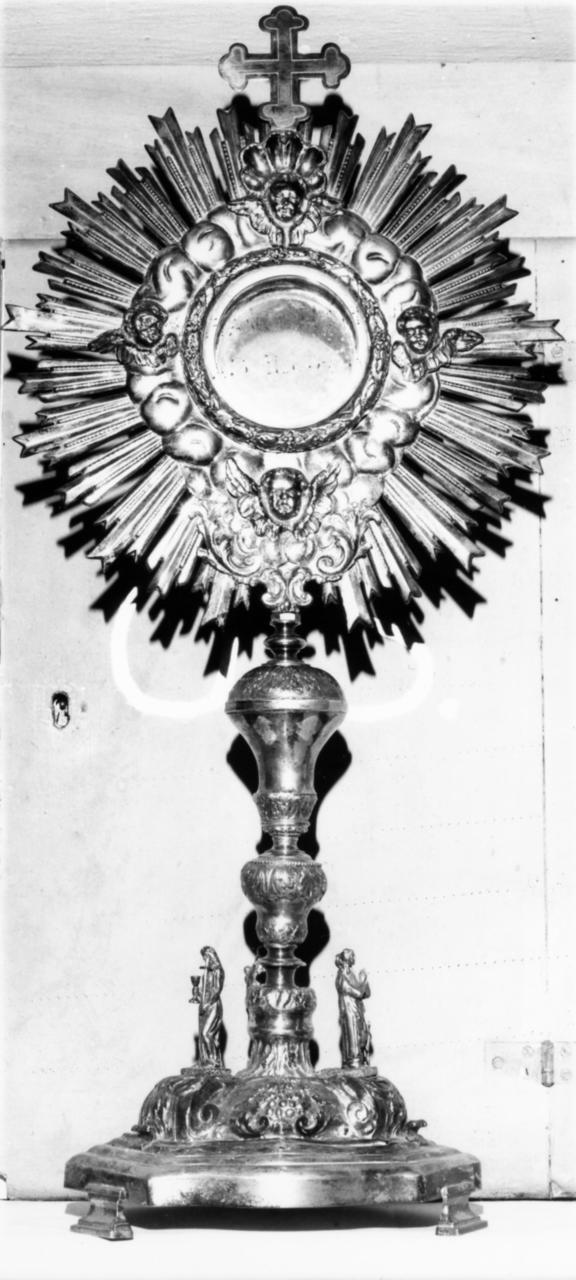 ostensorio - bottega lombarda (metà sec. XIX)